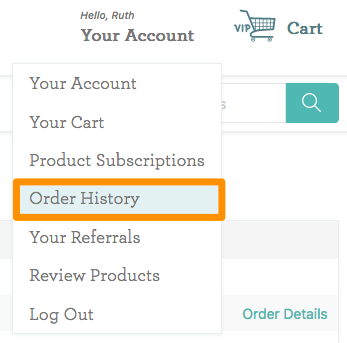 How Do I View My Order History? – Grove